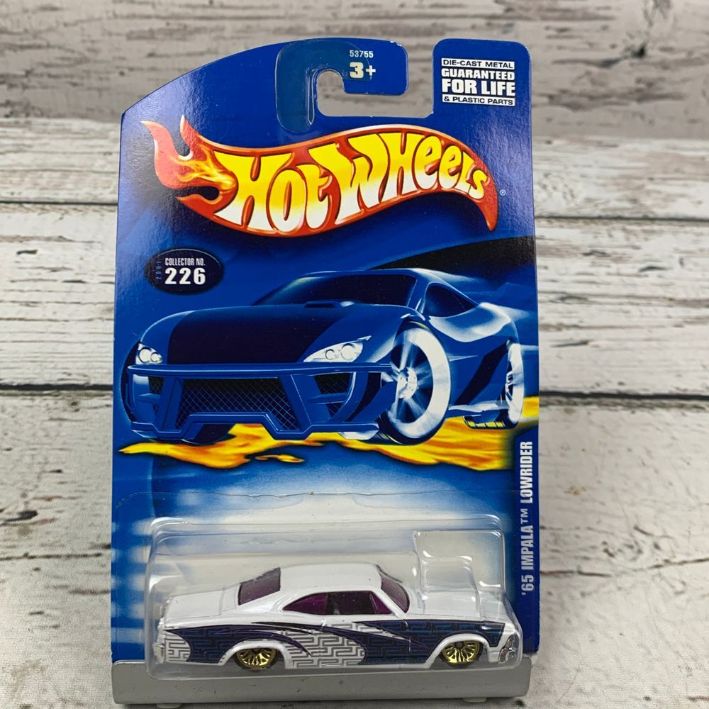 Hot Wheels 1965 Impala Lowrider Collector #226 Die-Cast Car Track System GM NEW